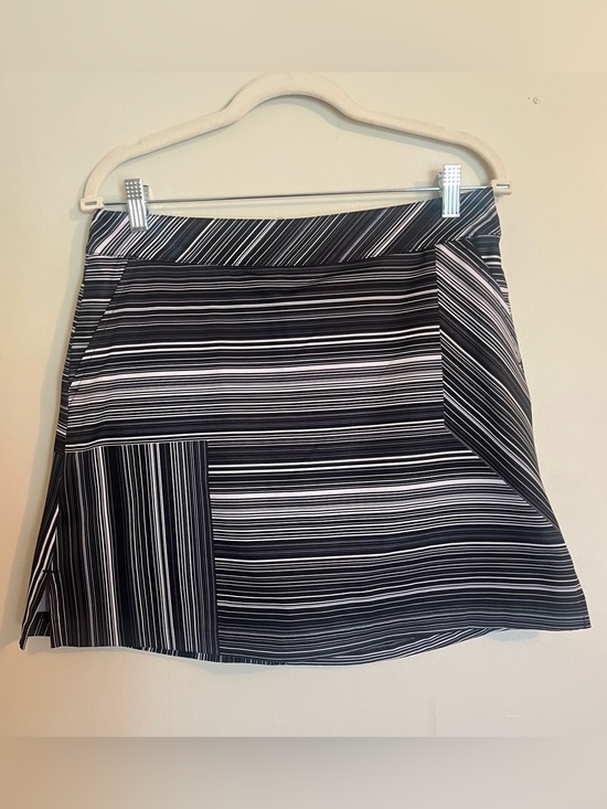 Lady Hagen Dresses & Skirts - Lady Hagen Black and White Striped Mini Skirt